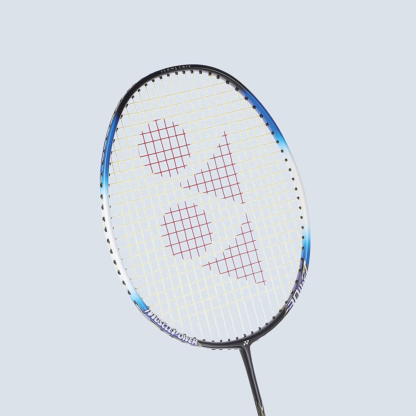 Yonex Muscle Power 22 LT Strung Badminton Racquet, 4U-G5 (Black/Blue) - Best Price online Prokicksports.com
