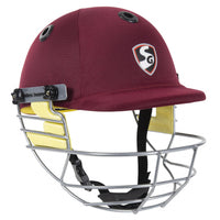 SG BlazeTech Cricket Helmet, Maroon - Best Price online Prokicksports.com