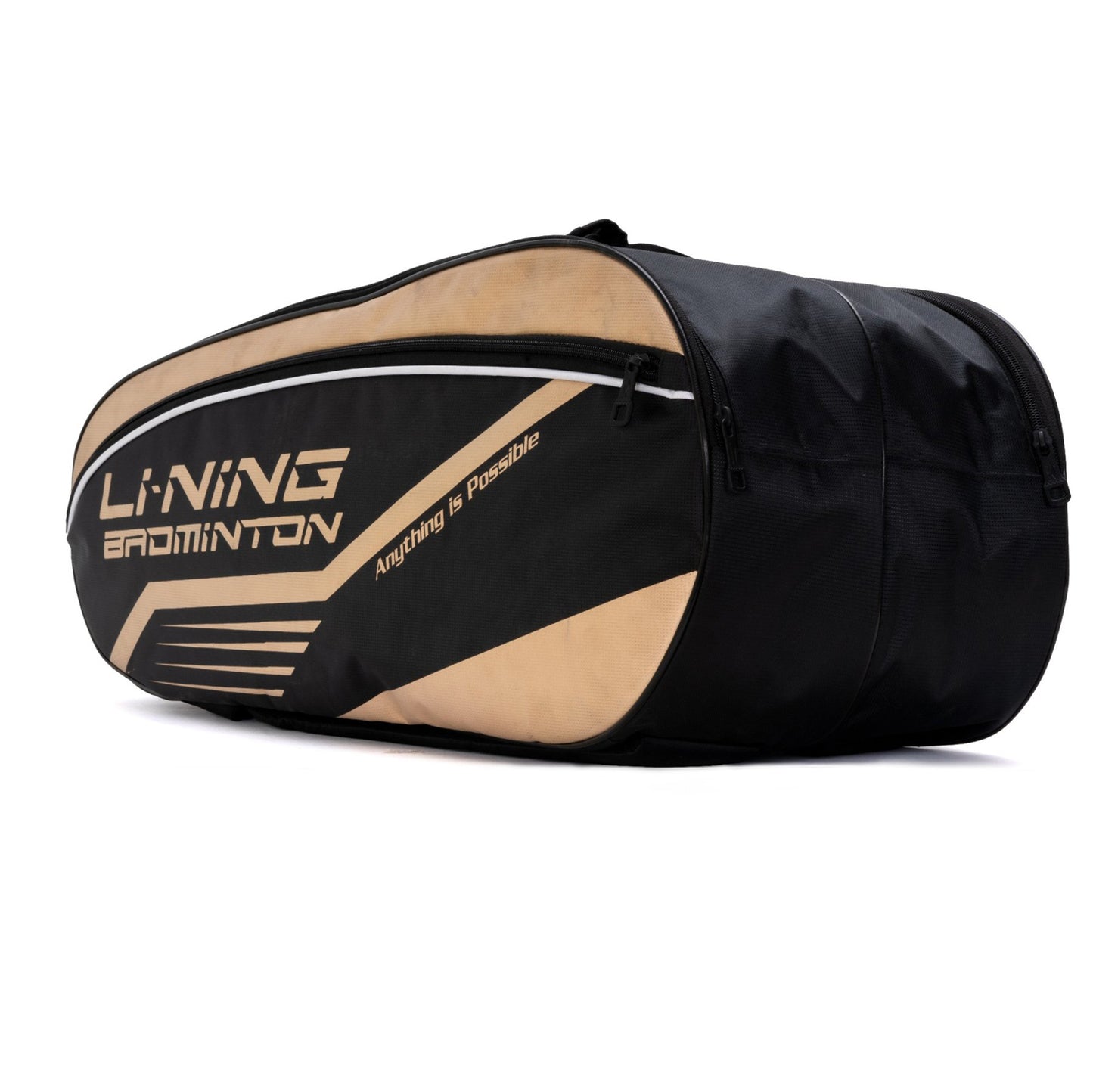 Li-Ning Hot Shot Triple Zipper Polyester Badminton Kit Bag | Easy - Access Compartments | Spacious | Unisex - Men, Boys, Girls, Women - Best Price online Prokicksports.com