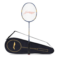 Li-Ning Super Series SS900 Strung Badminton Racquet - Navy/Gold - Best Price online Prokicksports.com