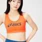 Asics Padded Bra, Nova Orange/Night Shade, XS - Best Price online Prokicksports.com
