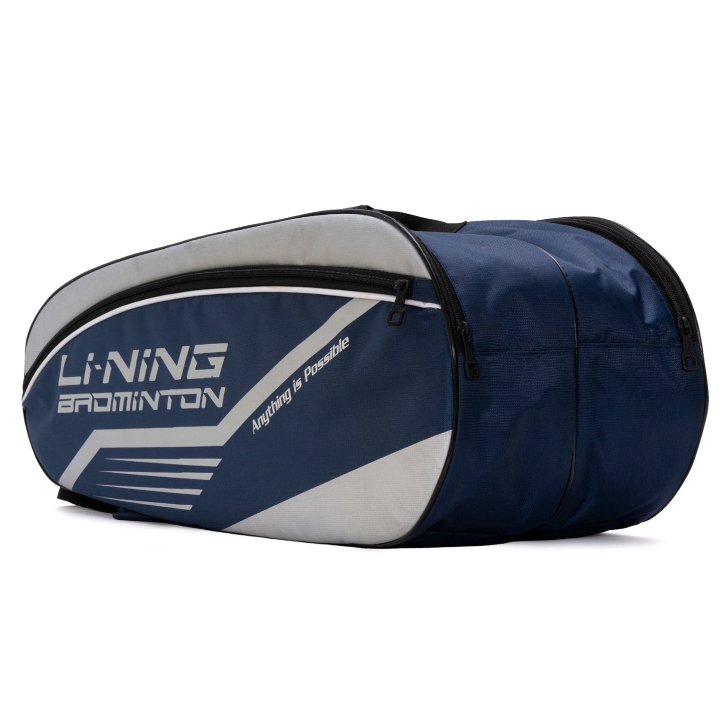 Li-Ning Hot Shot Triple Zipper Polyester Badminton Kit Bag | Easy - Access Compartments | Spacious | Unisex - Men, Boys, Girls, Women - Best Price online Prokicksports.com