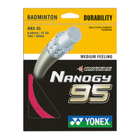Yonex Nanogy 95 Badminton Strings, 0.69mm - Best Price online Prokicksports.com
