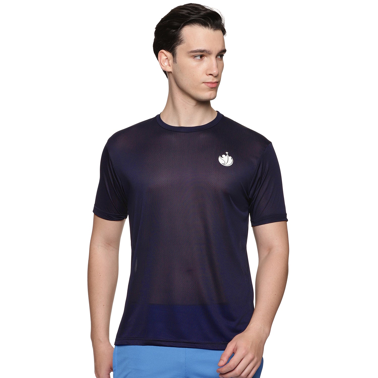Prokick Plain Half Sleeves Badminton T-Shirt - Best Price online Prokicksports.com