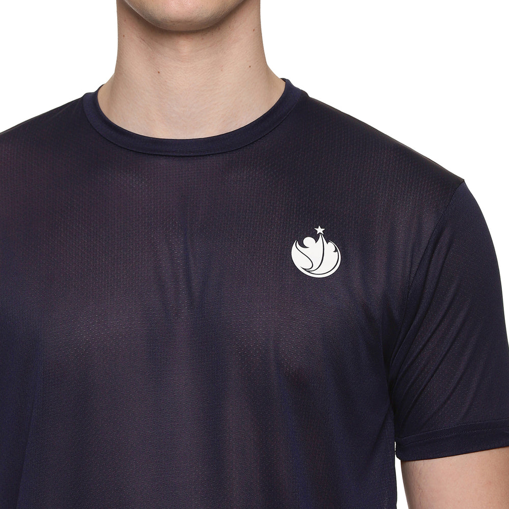 Prokick Plain Half Sleeves Badminton T-Shirt - Best Price online Prokicksports.com