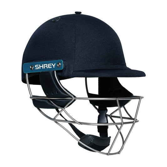 Shrey Master Class Air 2.0 Stainless Steel Helmet, Navy - Best Price online Prokicksports.com