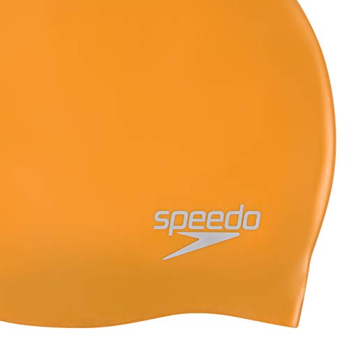 Speedo 870984C860 Molded Silicone Cap, 1SZ (Pure Yellow) - Best Price online Prokicksports.com