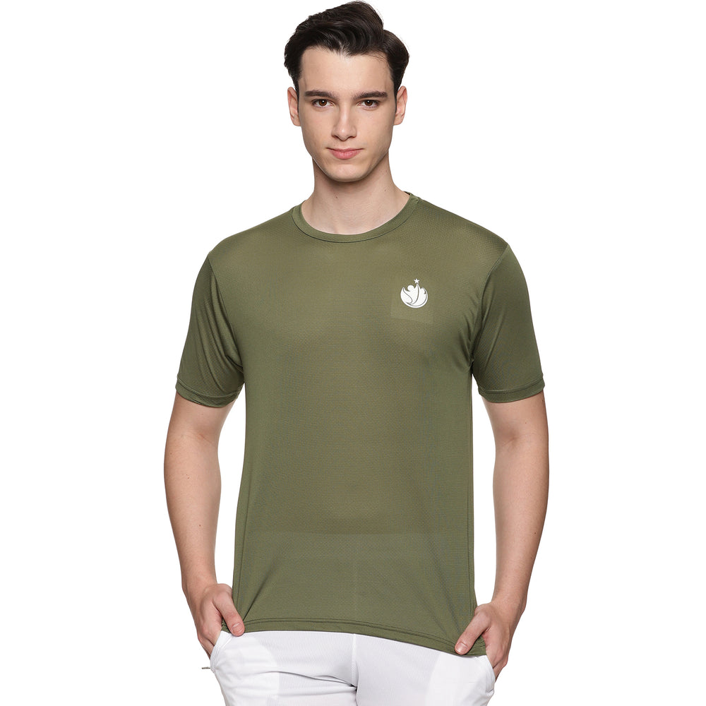 Prokick Plain Half Sleeves Badminton T-Shirt - Best Price online Prokicksports.com