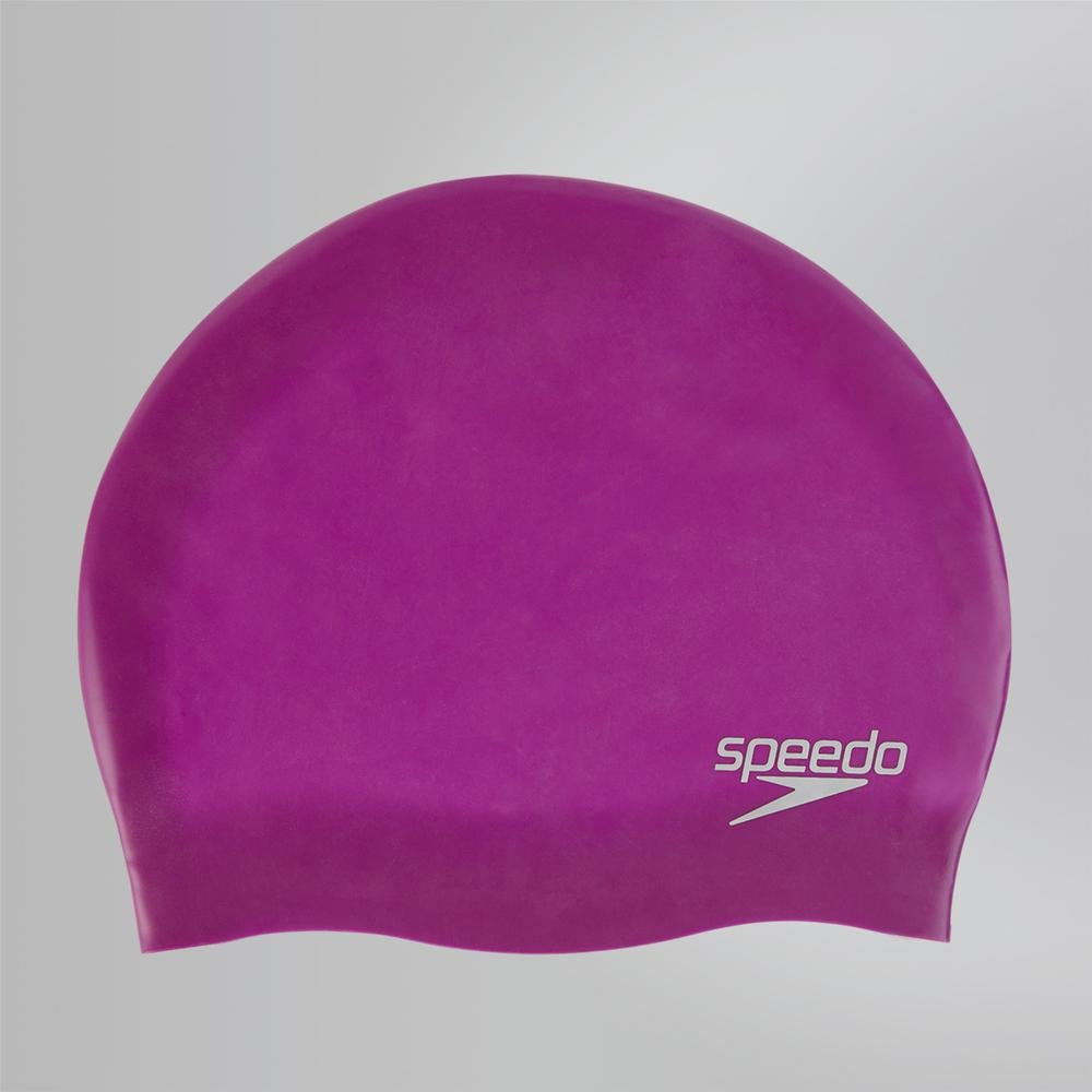 Speedo 870984A791 Blend Molded Silicone Swim Cap (Purple) - Best Price online Prokicksports.com