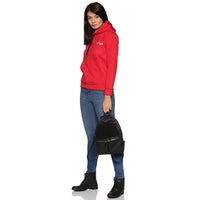 Prokick Sports Women Hooded Sweat Shirt , Red - Best Price online Prokicksports.com