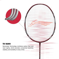 Li-Ning Super Series SS900 Strung Badminton Racquet - Red/Grey - Best Price online Prokicksports.com