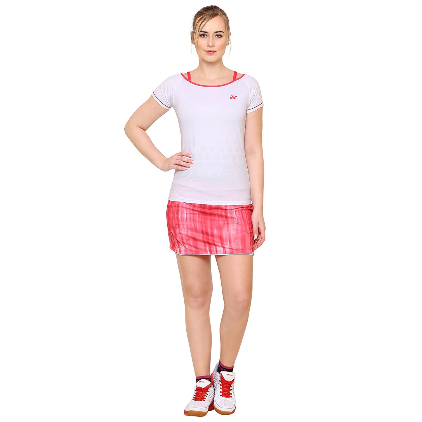 Yonex 905 Skirt for Women, Raspberry - Best Price online Prokicksports.com
