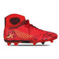 Vector X Jaguar Synthetic Football Shoes (Red-Black) - Best Price online Prokicksports.com