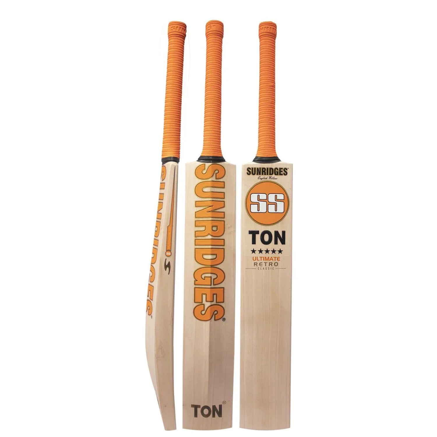 SS Retro Ultimate English Willow Cricket Bat - Best Price online Prokicksports.com