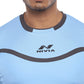 Nivia Armour Goal Keeper Jersey, Sky Blue/Black - Best Price online Prokicksports.com