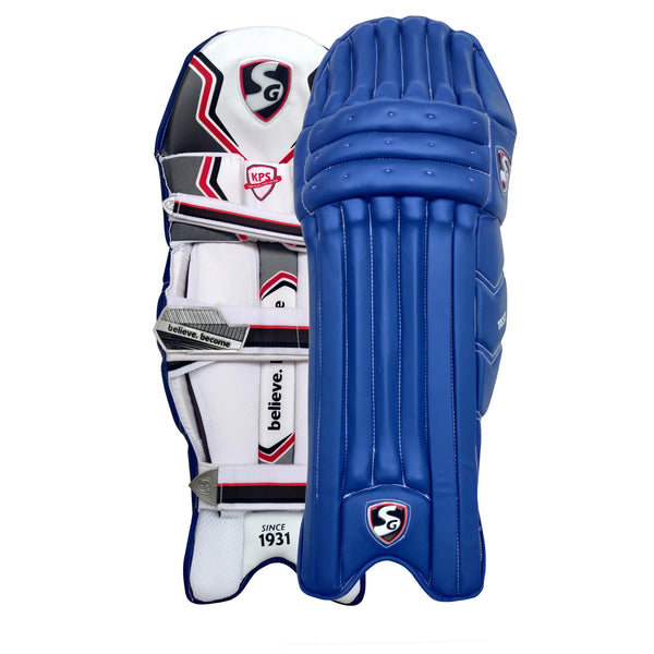 SG Test Blue RH Batting Legguard, Blue