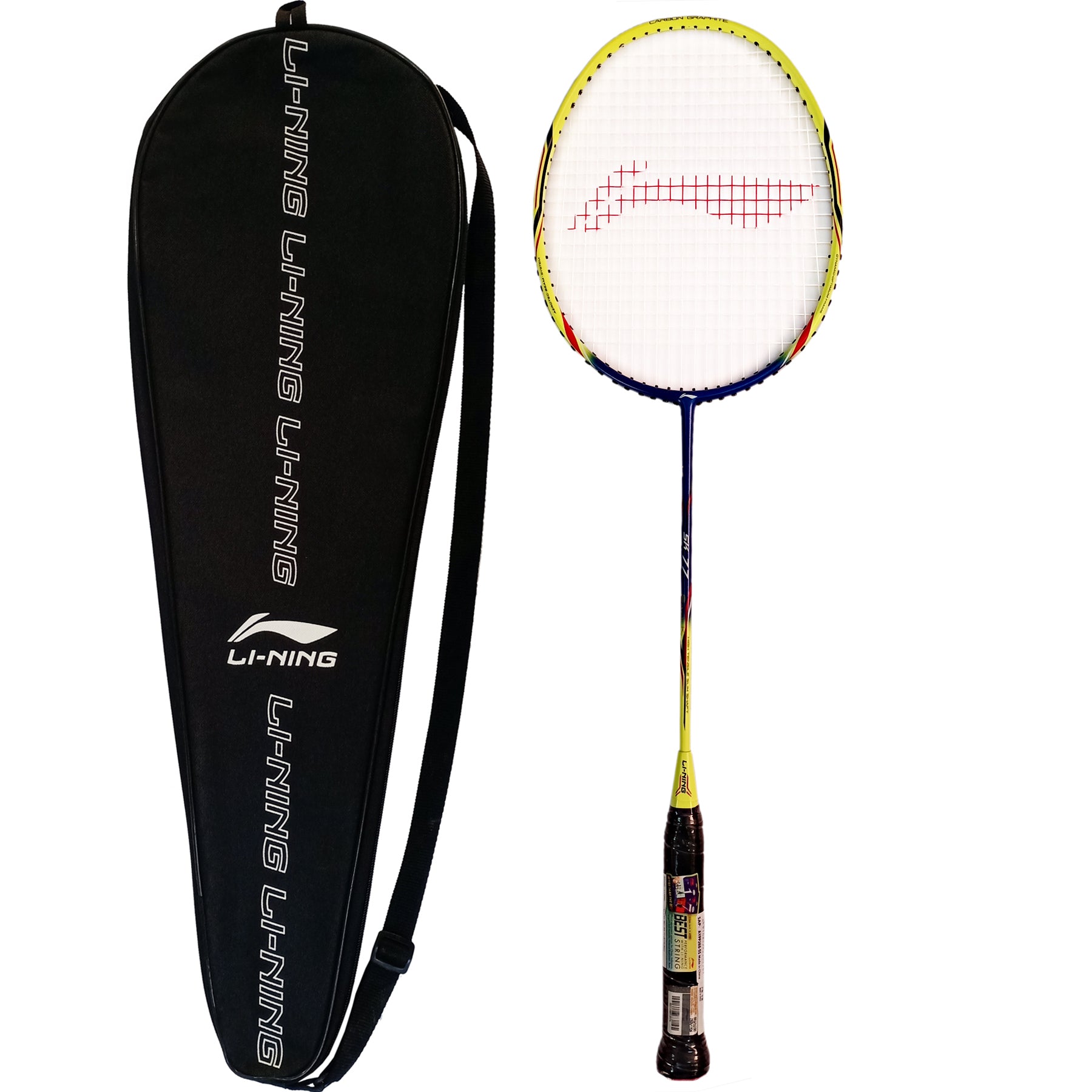Li-Ning SK77 Srikanth Kidambi Signature Light Weight Strung Badminton Racquet - With Full Cover - Best Price online Prokicksports.com