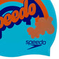 Speedo 808386C700 Slogan Printed Cap, 1SZ (Aqua Splash/Navy/Pure Orange (Orange)) - Best Price online Prokicksports.com