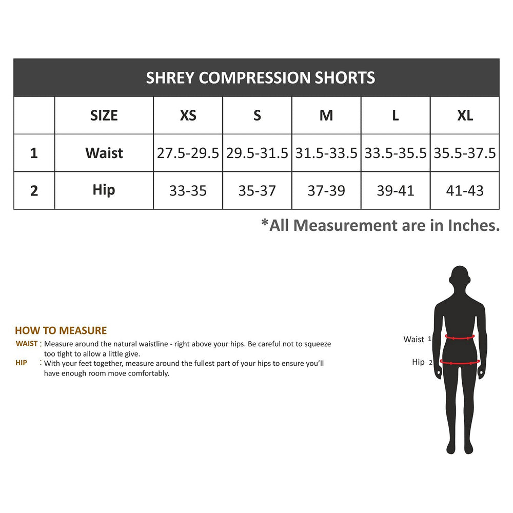 Shrey 1759 Intense Compressions Shorts ,White - Best Price online Prokicksports.com