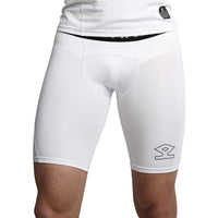 Shrey 1759 Intense Compressions Shorts ,White - Best Price online Prokicksports.com