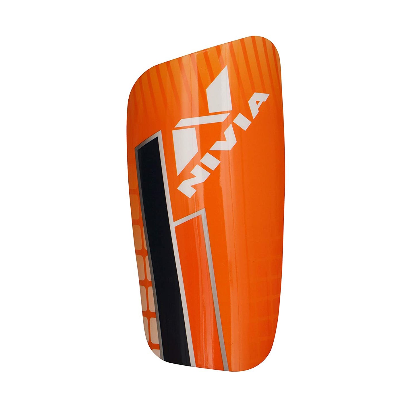 Nivia Dominator Shin Guard with Sleeve, Orange - Medium - Best Price online Prokicksports.com
