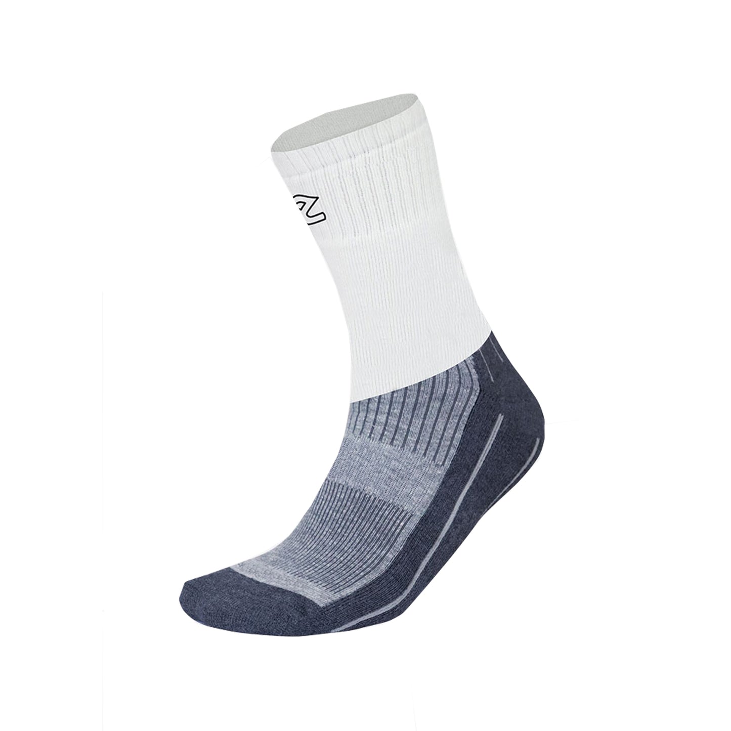 Shrey Pro Double Layer Socks, Grey/White - Best Price online Prokicksports.com