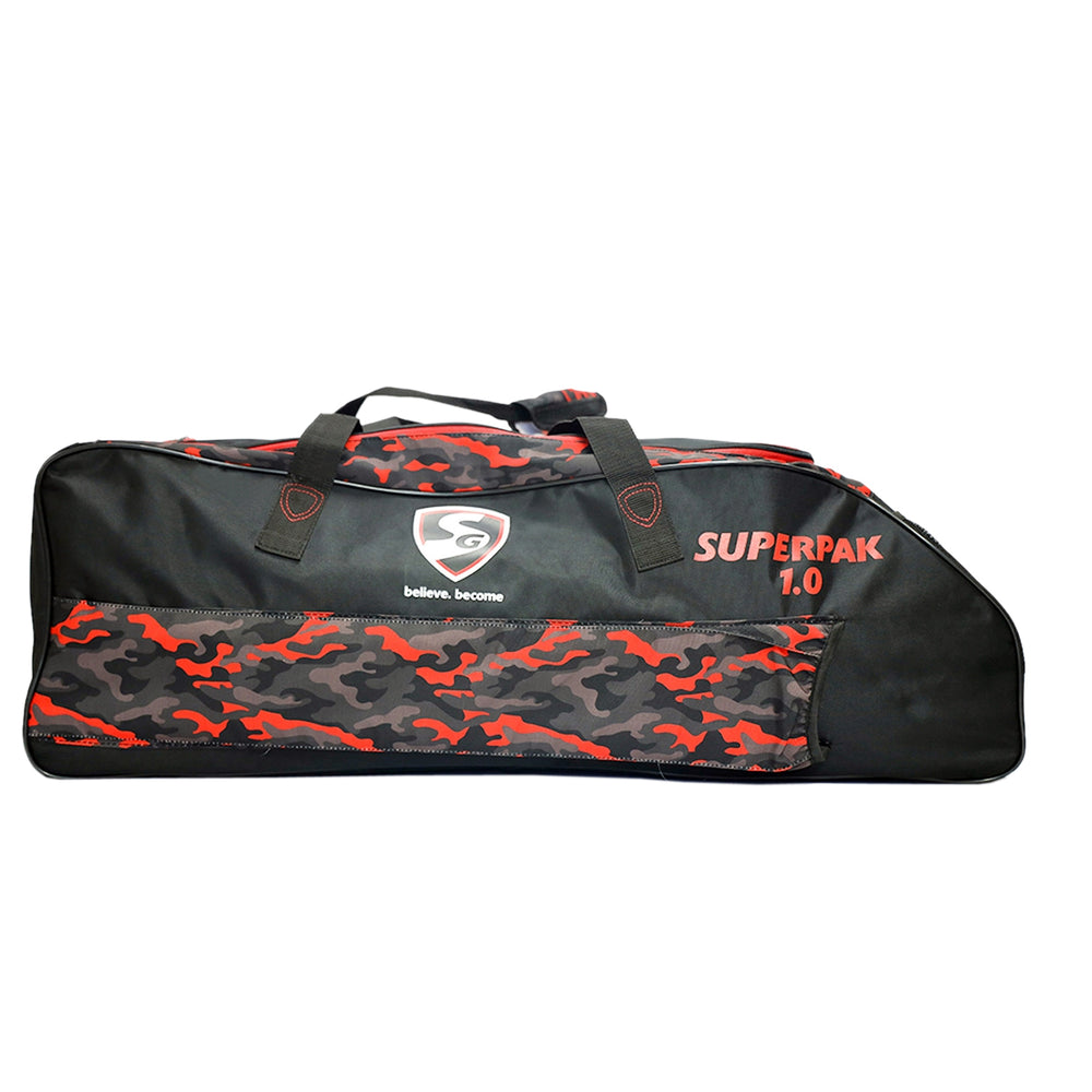 SG Superpak 1.0 Kit Cricket Kit Bag, Large