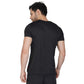 Vector X VTD-006B Polyester Sports T-Shirt for Men, Black - Best Price online Prokicksports.com
