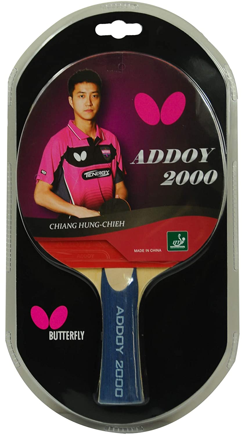 Butterfly Addoy 2000 Table Tennis Single Racquet - Best Price online Prokicksports.com