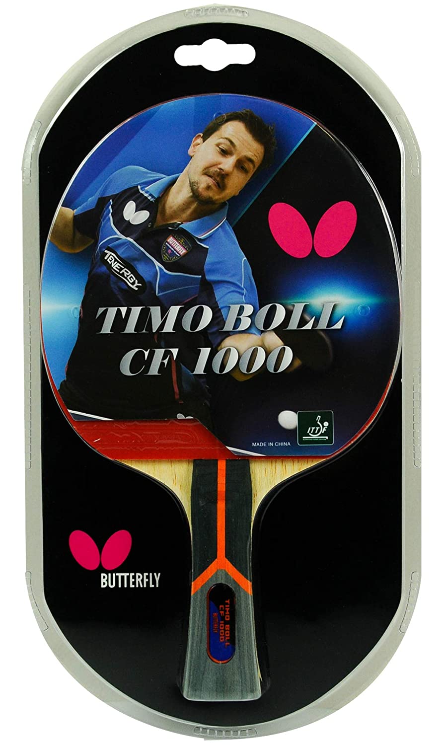 Butterfly Timo Boll CF 1000 Table Tennis Bat - Best Price online Prokicksports.com