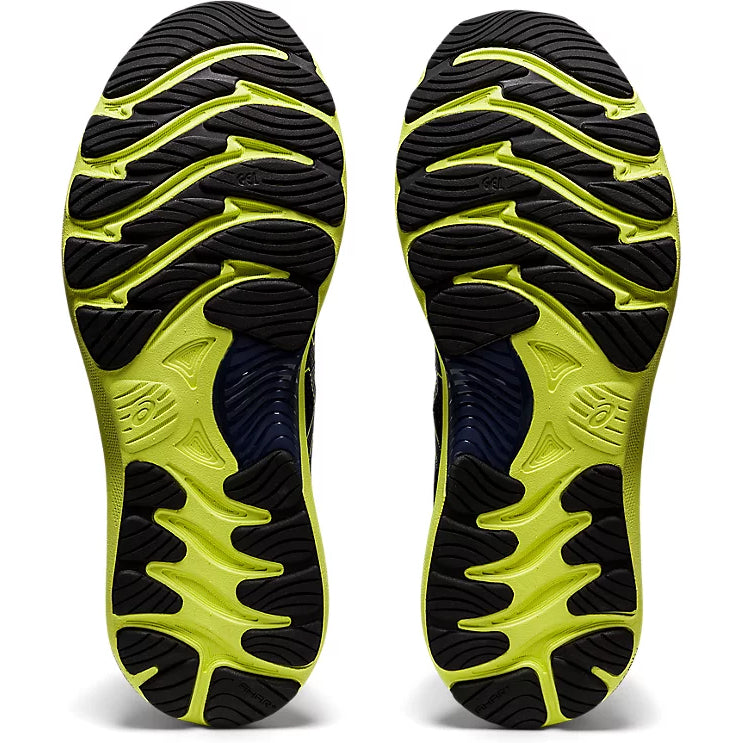 Asics Nimbus 23 Men's Running Shoes - Thunder Blue/Glow Yellow - Best Price online Prokicksports.com