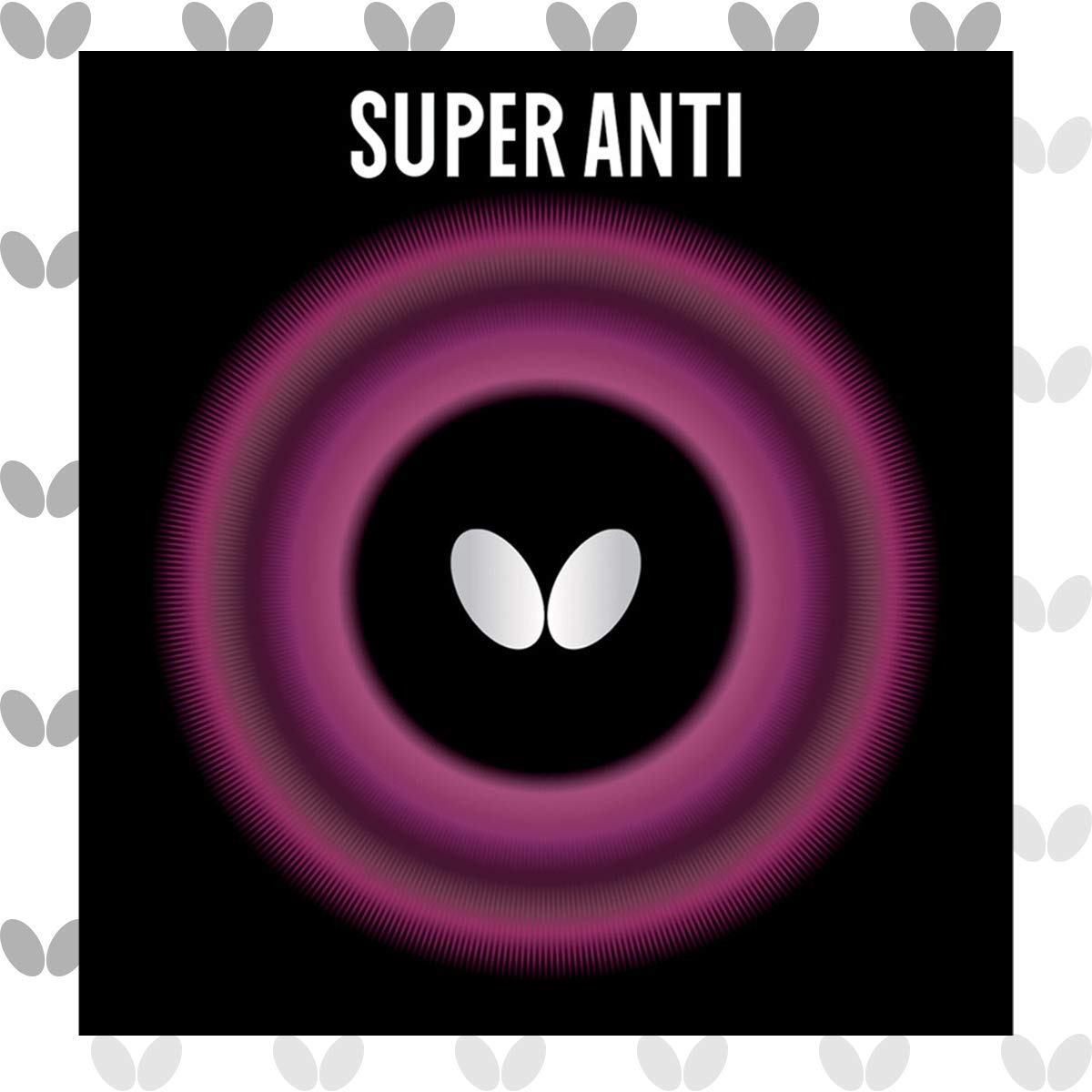 Butterfly Super Anti Table Tennis Rubber (Black) - Best Price online Prokicksports.com