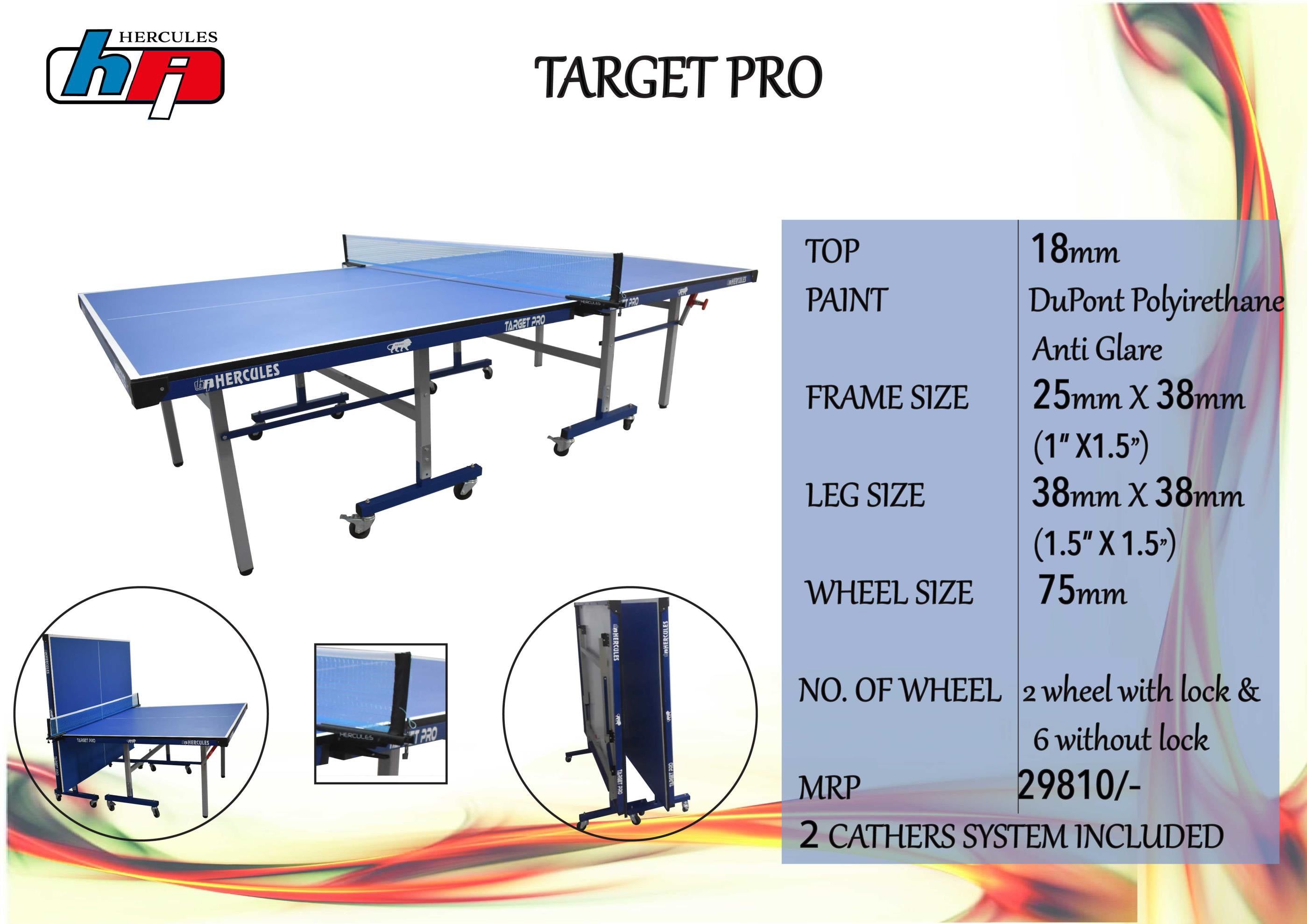 Buy Hercules Target Pro Table Tennis Table