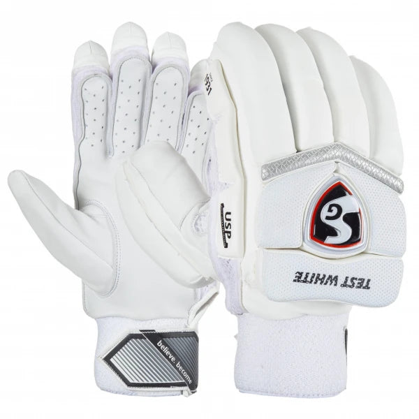 SG Test White Batting Gloves - Right Hand - Best Price online Prokicksports.com