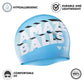 TYR Amaze Balls Swim Cap, Blue/White - Best Price online Prokicksports.com