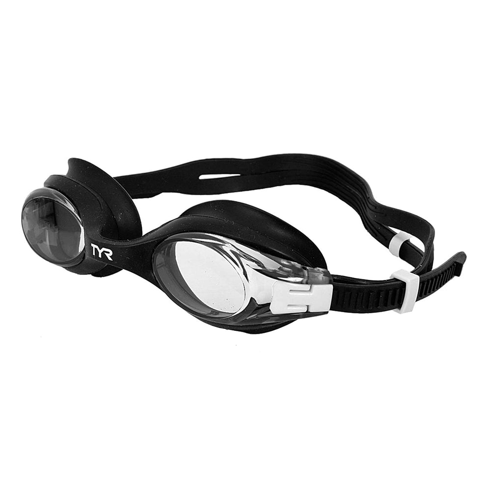 TYR Corrective Optical Swimming Goggles, Smoke