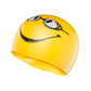 TYR Smiley Wrinkle Free Silicon Swim Cap, Yellow - Best Price online Prokicksports.com