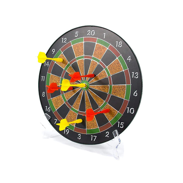 Prokick Magnet Dart Board Game with 4 Darts, 28.5CM