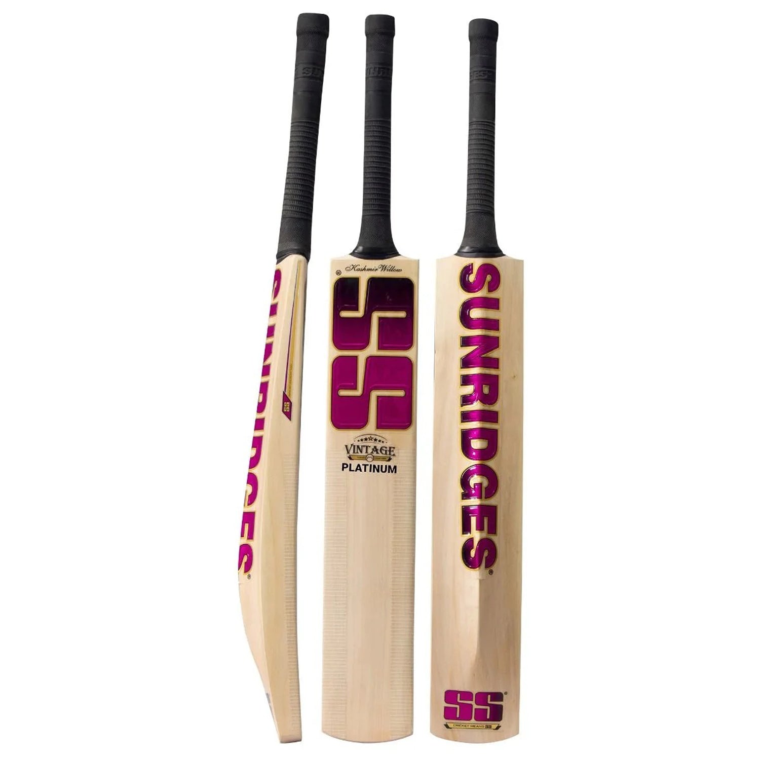 SS VA-900 Solitaire Retro Classic Kashmir Willow Cricket Bat - Best Price online Prokicksports.com