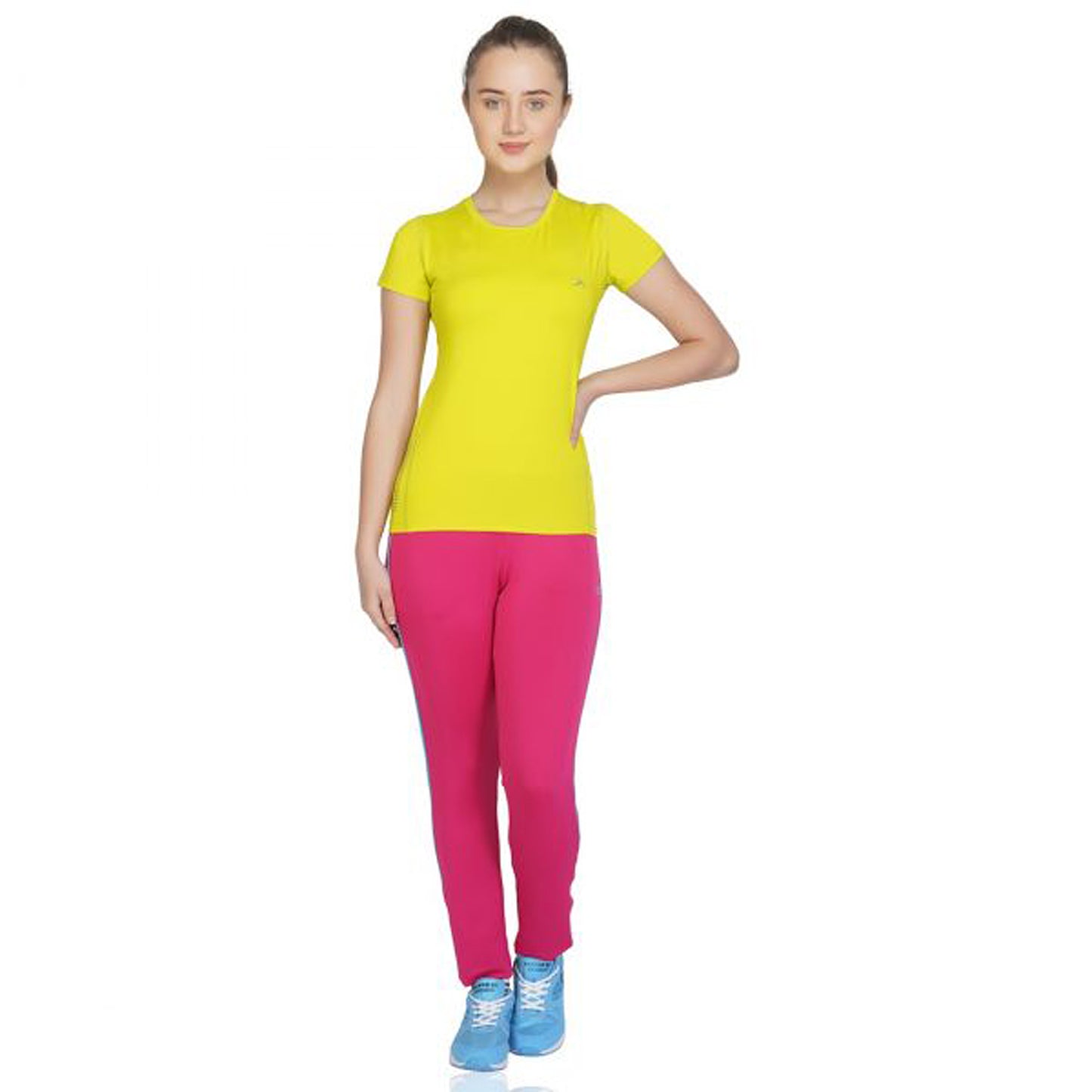 Vector X VTDF-018 Women's Round Neck T-Shirt , Mustard - Best Price online Prokicksports.com