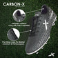 Vector X Carbon-X Football Sports Shoe, Black/White - Best Price online Prokicksports.com