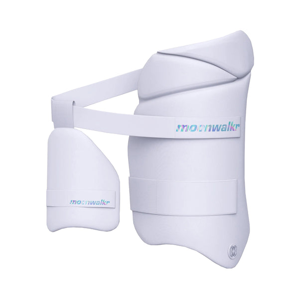Moonwalkr Right Hand Combo Thigh Guard 2.0 - White