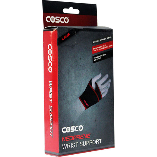 Cosco 28079 Lava Neoprene Wrist Support - Best Price online Prokicksports.com