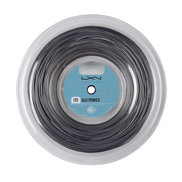 Wilson Luxilon ALU Power 16L Tennis String Reel(200M), Silver