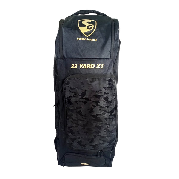 SG 22 Yard X1 Duffle Wheelie Cricket Kitbag - Large