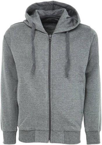 Prokick Kid's Rich Cotton Full Sleeves Zipper Jacket with Hoodies for Girls and Boys Grey - Best Price online Prokicksports.com