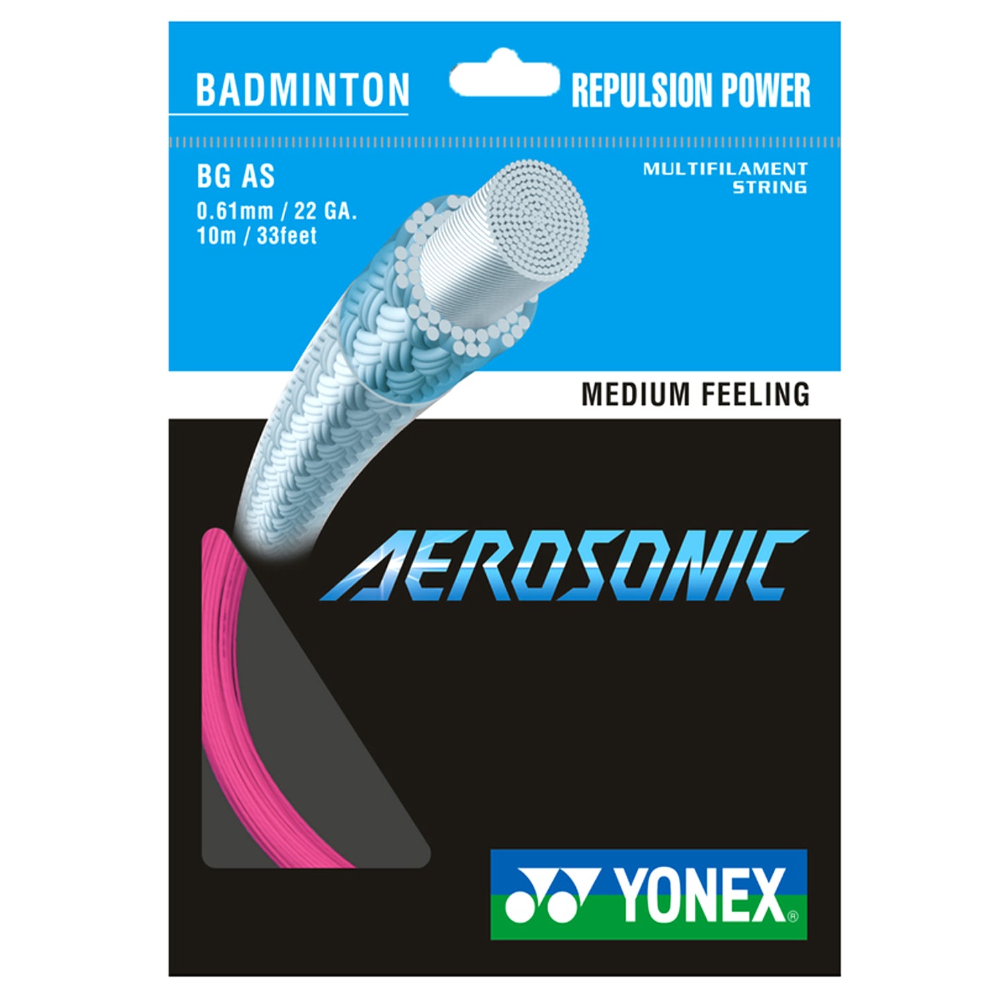 Yonex Aerosonic Badminton String - Best Price online Prokicksports.com