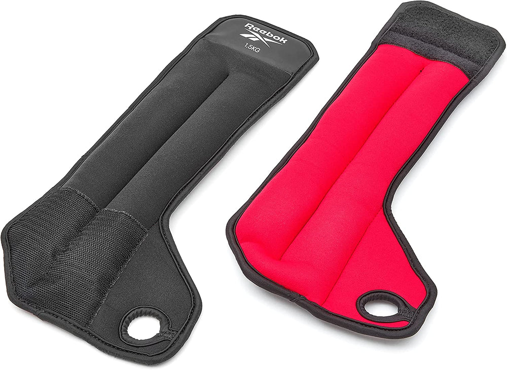 Reebok Wrist Weight, Black/Red - Best Price online Prokicksports.com