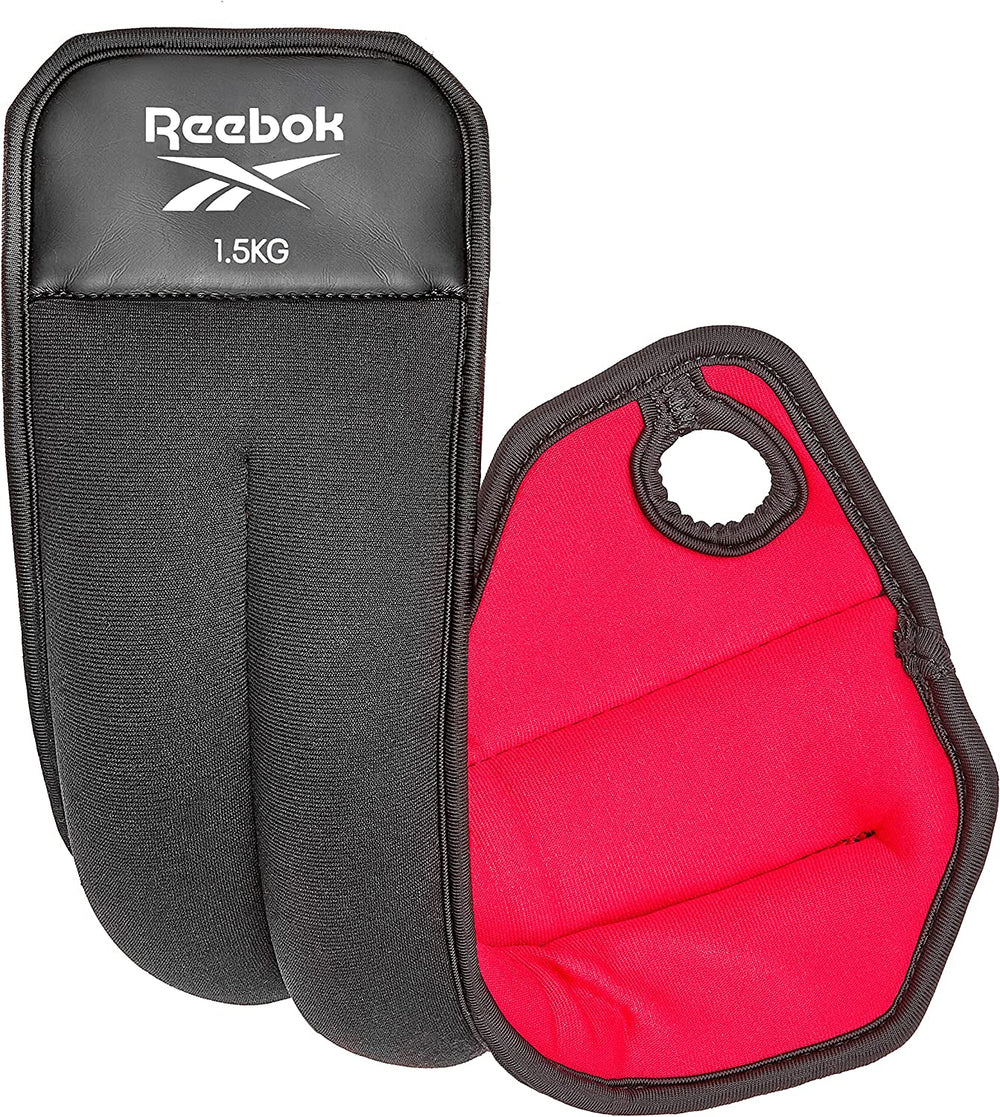 Reebok Wrist Weight, Black/Red - Best Price online Prokicksports.com