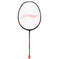 Li-Ning Aeronaut 7000C Combat Badminton Racquet - Black/Red - Best Price online Prokicksports.com